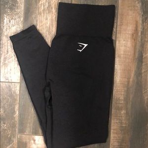 Gymshark Vital Seamless Leggings- Black Marl